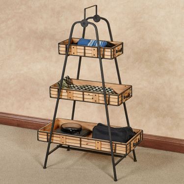 Cohan Three Tier Shelf Natural OakImage