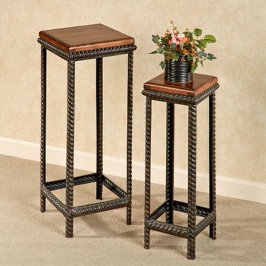 Waylon Nesting Tables Honey Maple Set of TwoImage