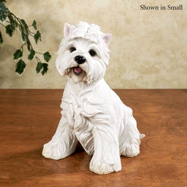 I Want a Treat Dog Sculpture WhiteImage