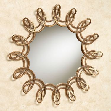 Zelia Wall Mirror Antique GoldImage