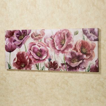 Garden Jewels Canvas Wall Art Multi PastelImage