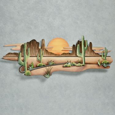 Desert Serenity Wall Sculpture Multi EarthImage