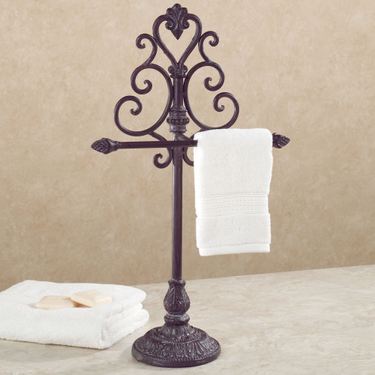 Aldabella Tuscan Slate Towel Stand/Jewelry HolderImage