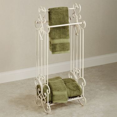 Aldabella Creamy Gold Towel StandImage