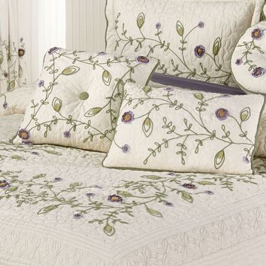 Blossom Tailored Pillow Lavender RectangleImage