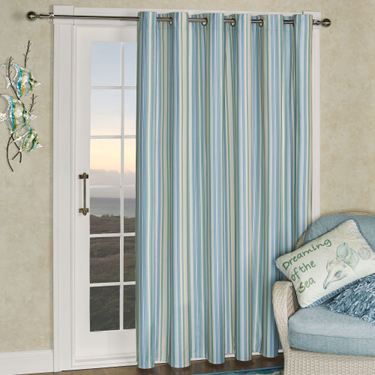 Clearwater Foam Backed Grommet Patio Panel Multi CoolImage