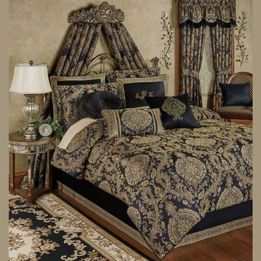 Bellevue Comforter Set BlackImage