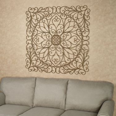 Brynnley Medallion Wall Art Antique Gold Set of ThreeImage