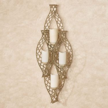 Sorinna Wall Candelabra PlatinumImage