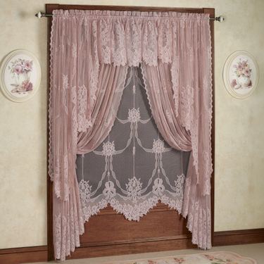 Garland Lace Swag Valance PairImage