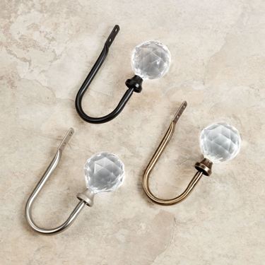 Faceted Decorative Holdback PairImage