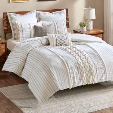 Imani Mini Comforter Set Light AlmondImage