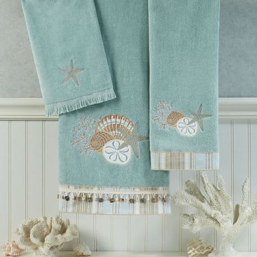 By the Sea Bath Towel Set Spa Bath Hand FingertipImage