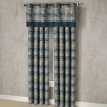 Spellbound Grommet Valance Indigo 60 x 18Image