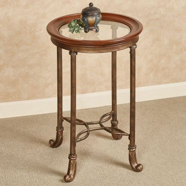 Lucia Accent Table Aged BronzeImage