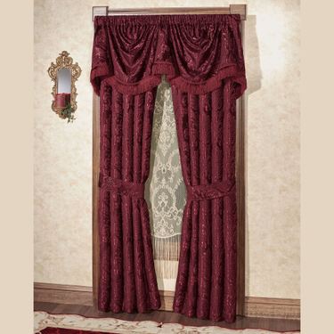 Camelot Empire Valance Burgundy 110 x 28Image