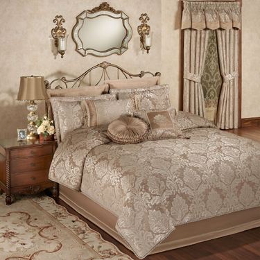 Camelot Comforter Set AlmondImage