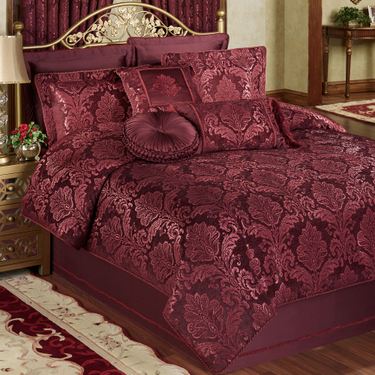 Camelot Comforter Set BurgundyImage