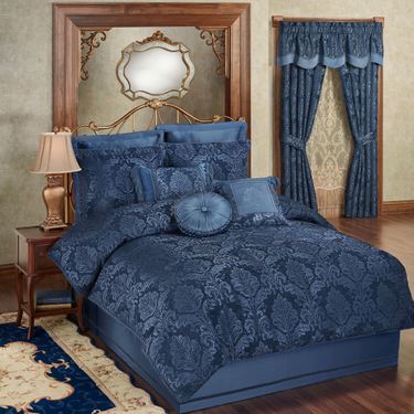 Camelot Comforter Set NavyImage
