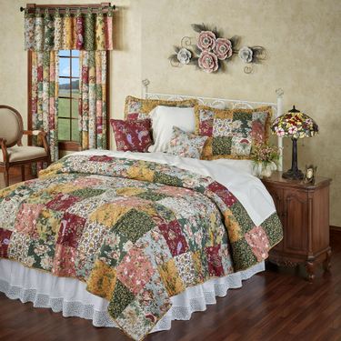 Antique Chic Quilt Set Multi WarmImage