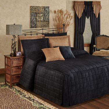 Camden Grande Fitted Bedspread OnyxImage