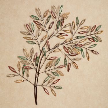 Leafy Afterglow Tree Wall Art Multi EarthImage