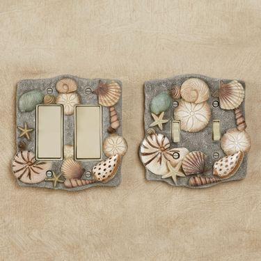 At the Beach Double Switch Blue GrayImage