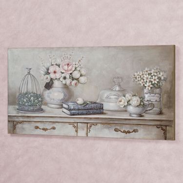 Savannah Canvas Wall Art Multi PastelImage