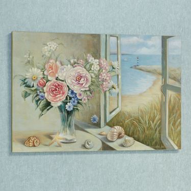 Summer Breeze Canvas Wall Art Multi PastelImage