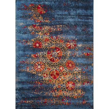 Asara Rectangle Rug NavyImage