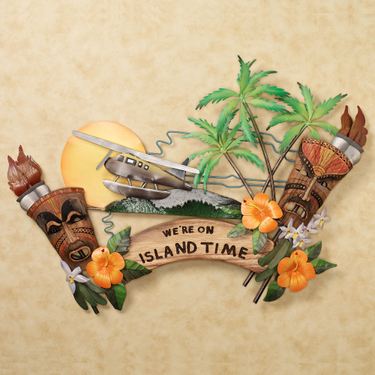 Were on Island Time Wall AccentImage