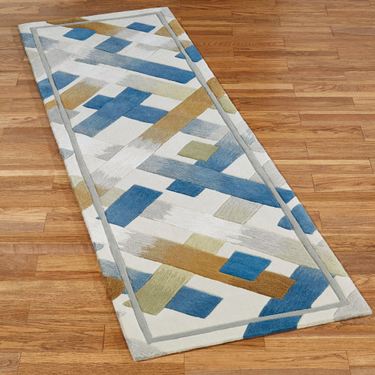 Urban Intersection Rug Runner Light Cream 23 x 76Image
