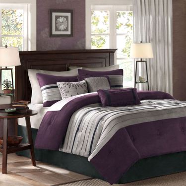 Porter Comforter Bed Set GrapeImage