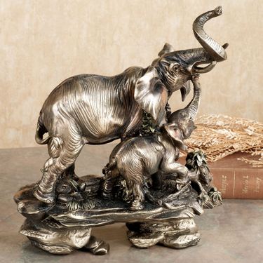 Maternal Affection Sculpture Antique GoldImage