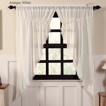Tipton Semi Sheer Prairie Curtain PairImage