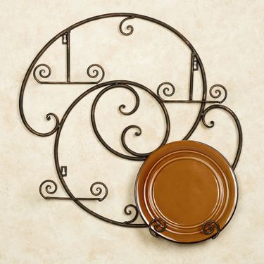 Laylla Plate Rack Antique Bronze Four PlateImage