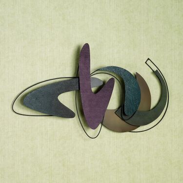 Overturned II Metal Wall SculptureImage