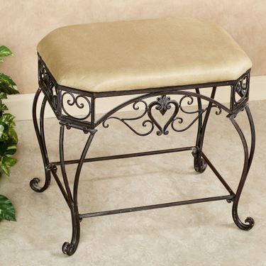 Aldabella Vanity Bench Tuscan SlateImage