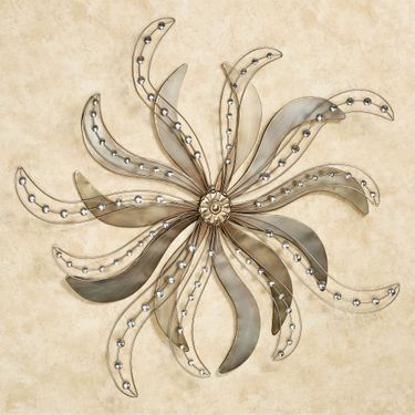 L Essence Metal Wall Art PlatinumImage