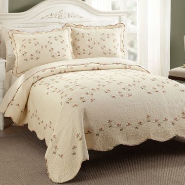Felisa Mini Quilt Set Light CreamImage