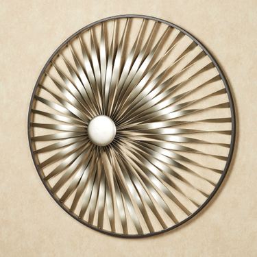 Twirl Revelation Wall Sculpture Champagne GoldImage