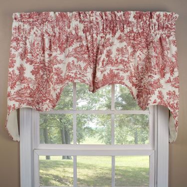 Victoria Park Empress Valance Pair 70 x 28Image
