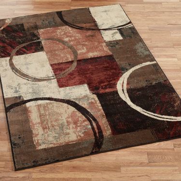 Arcade Rectangle Rug BrownImage