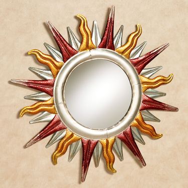 Sun Mirrored Wall Art Multi EarthImage