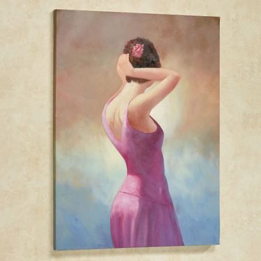 Evening Grace Canvas Wall Art Multi PastelImage