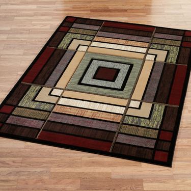 Ambience Rectangle Rug BlueImage