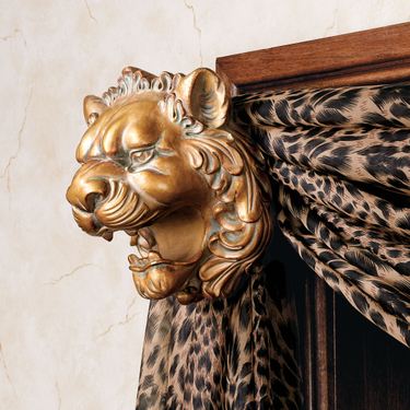 Lion Head Bracket PairImage