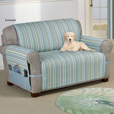 Clearwater Furniture Cover Multi Cool LoveseatImage