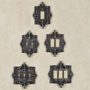 Fleurance Single Switch Black/GoldImage