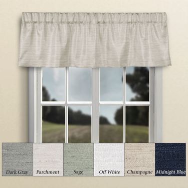 Grasscloth Tailored Valance 54 x 15Image